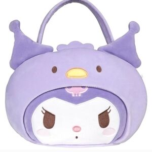 Hello Kitty Purple Plush Character Easter Basket